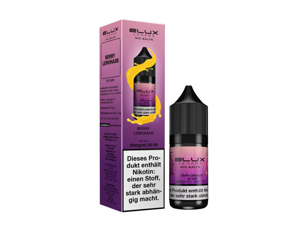 Elux - Nikotinsalz Liquid - Berry Lemonade