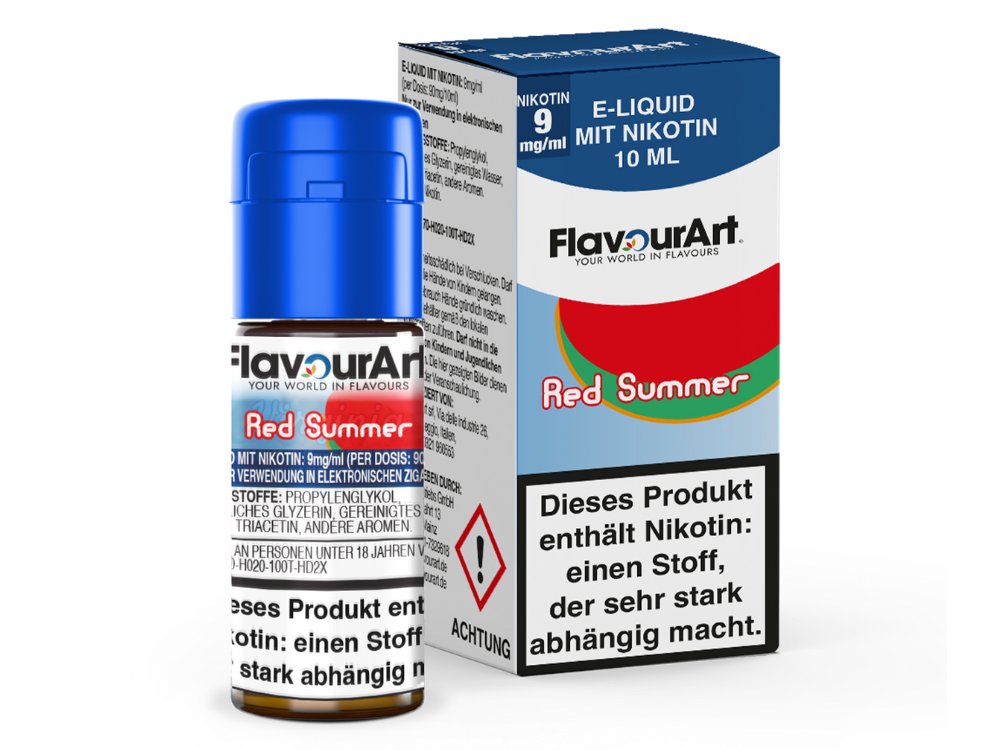 FlavourArt - E-Zigaretten Liquid - Red Summer