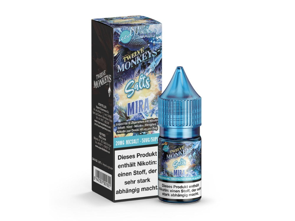 Twelve Monkeys - Iced - Nikotinsalz Liquid - Mira