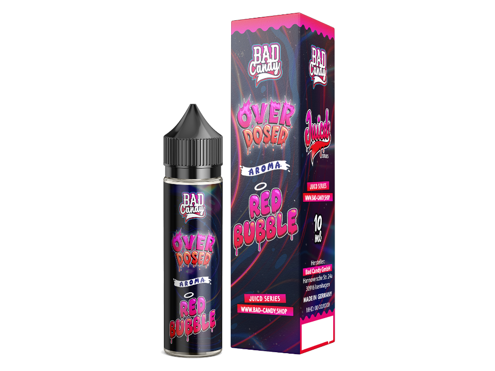 Bad Candy Liquids - Juicd - Longfills 10 ml - Red Bubble