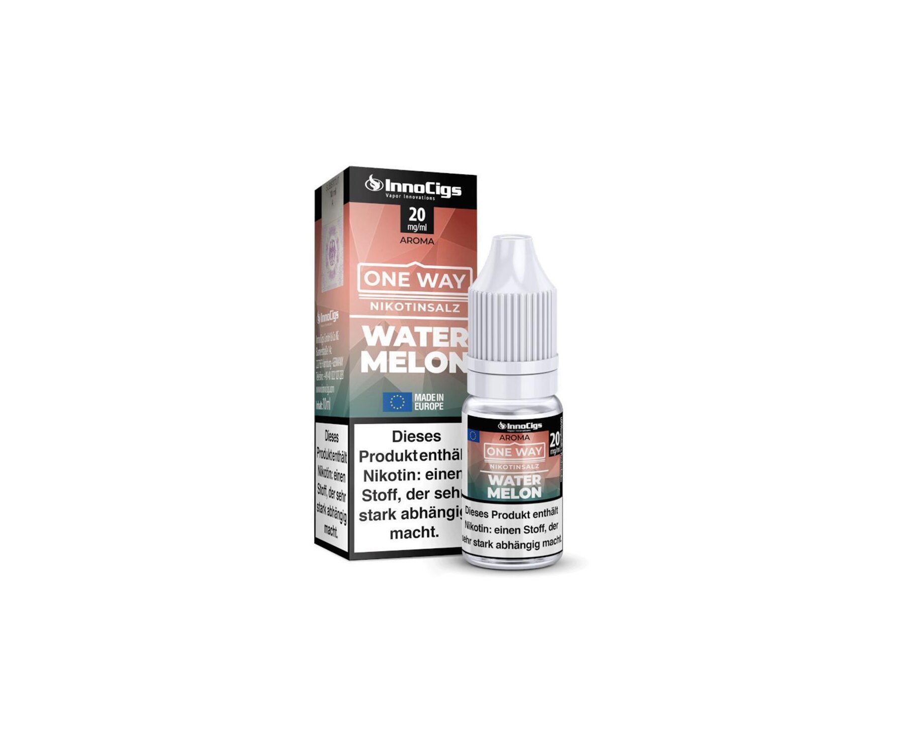 InnoCigs One Way Watermelon Nikotinsalz Liquid