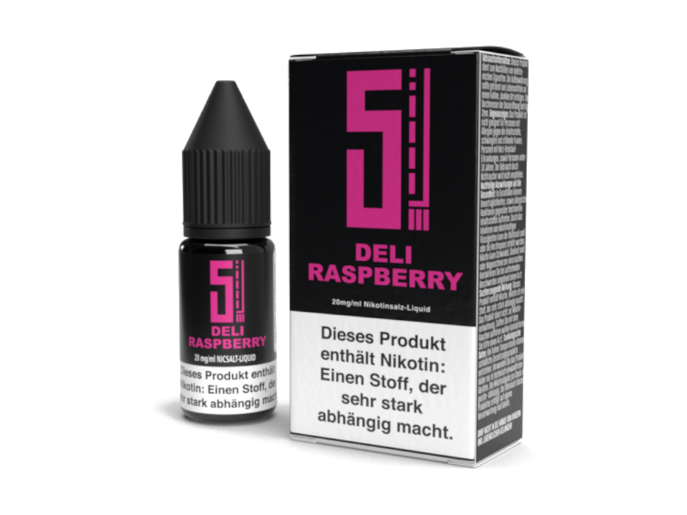 5EL - Deli Raspberry - Nikotinsalz Liquid
