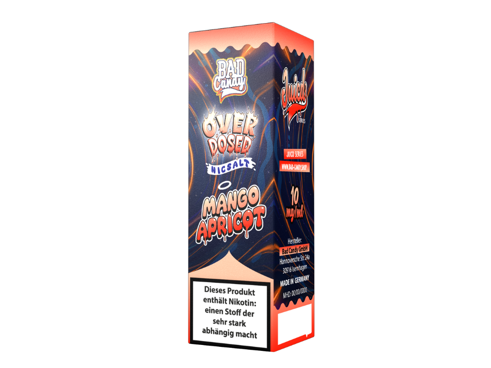 Bad Candy Liquids - Juicd - Nikotinsalz Liquid  - Mango Apricot