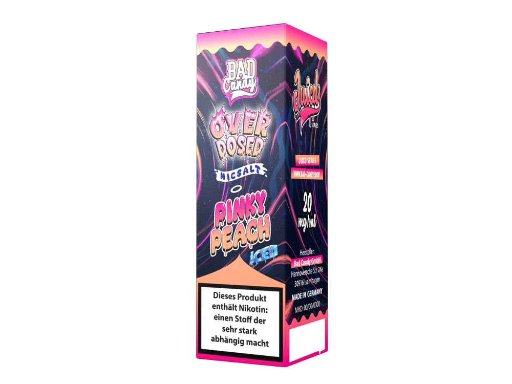 Bad Candy Liquids - Juicd - Nikotinsalz Liquid  - Pinky Peach