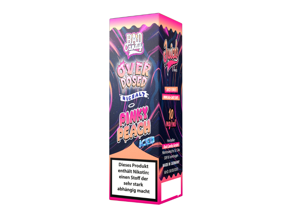 Bad Candy Liquids - Juicd - Nikotinsalz Liquid  - Pinky Peach