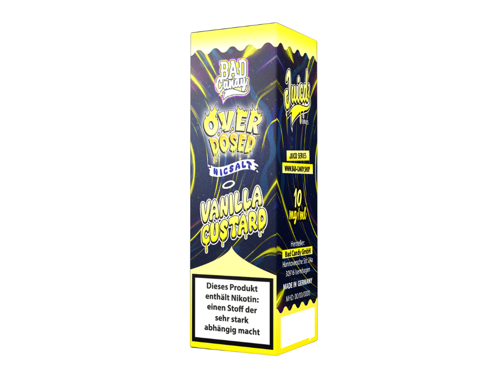 Bad Candy Liquids - Juicd - Nikotinsalz Liquid  - Vanilla Custard