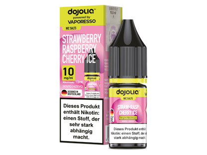 Vaporesso - Dojoliq - Nikotinsalz Liquid  - Strawberry Raspberry Cherry Ice