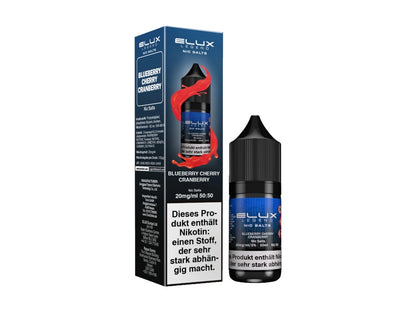 Elux - Nikotinsalz Liquid  - Blueberry Cherry Cranberry