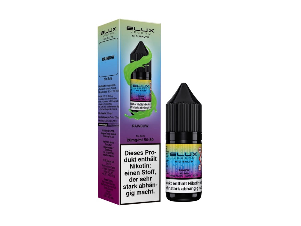Elux - Nikotinsalz Liquid  - Rainbow