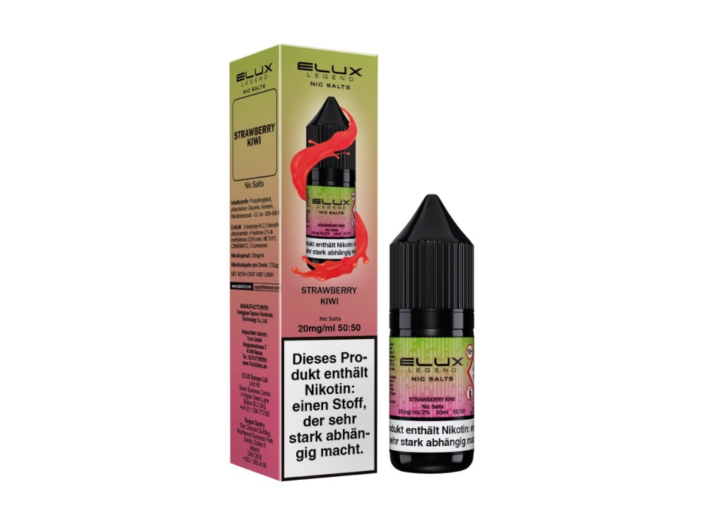 Elux - Nikotinsalz Liquid  - Strawberry Kiwi