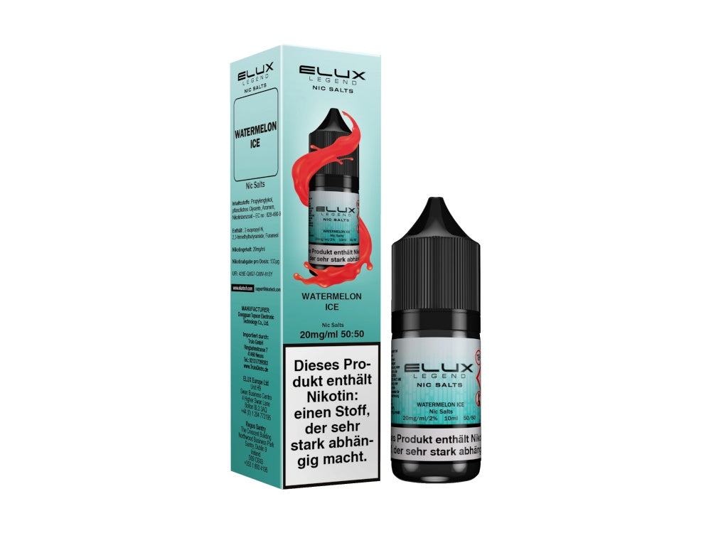 Elux - Nikotinsalz Liquid  - Watermelon Ice