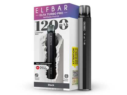 Elfbar - Elfa Turbo Pro E-Zigaretten Set