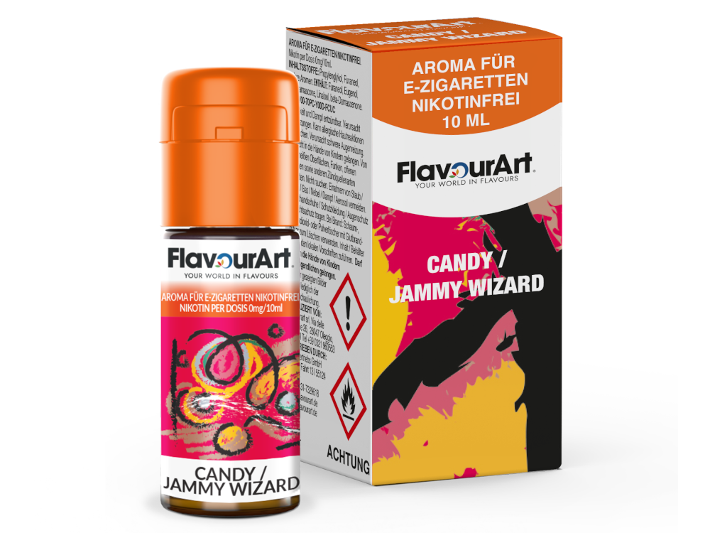 FlavourArt - Aromen 10 ml - Candy Jammy Wizard