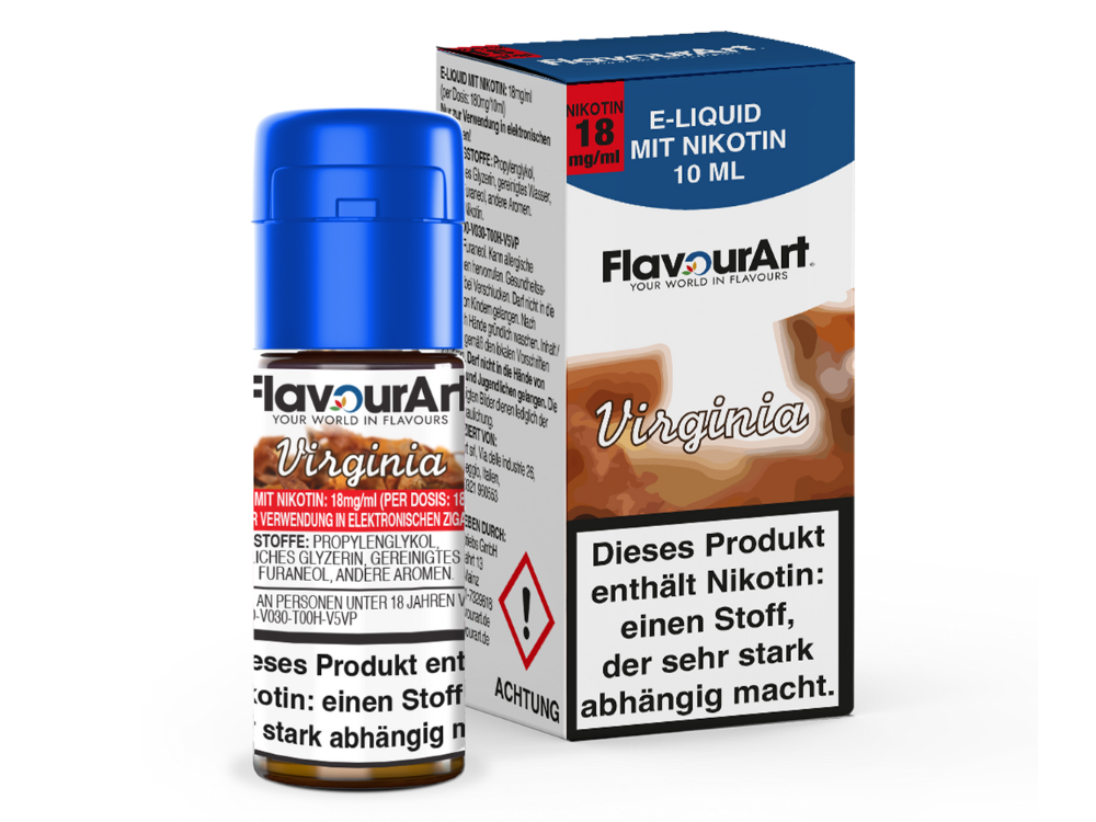 FlavourArt - E-Zigaretten Liquid - Virginia