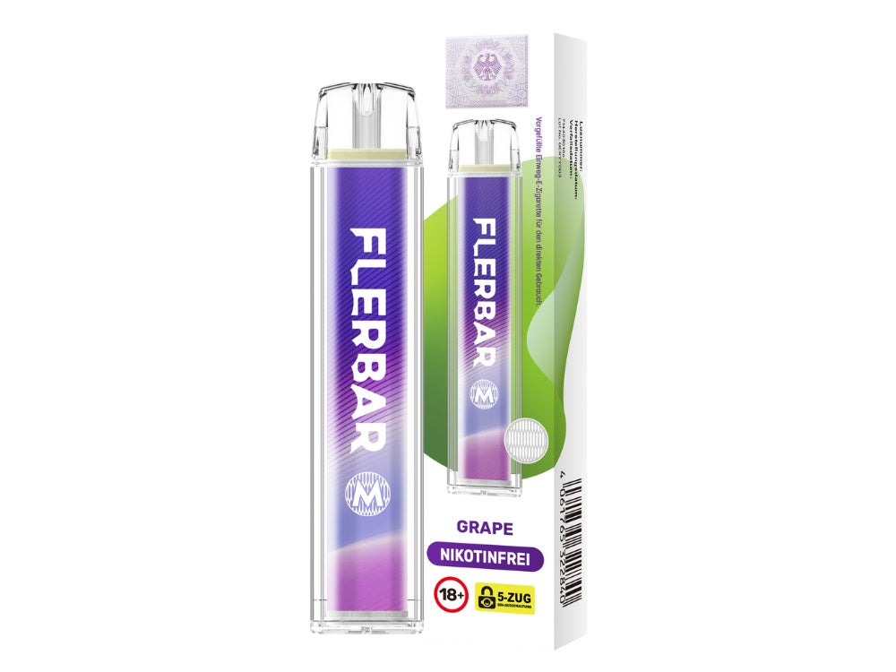 Flerbar - M Einweg E-Zigarette  - Apple Ice