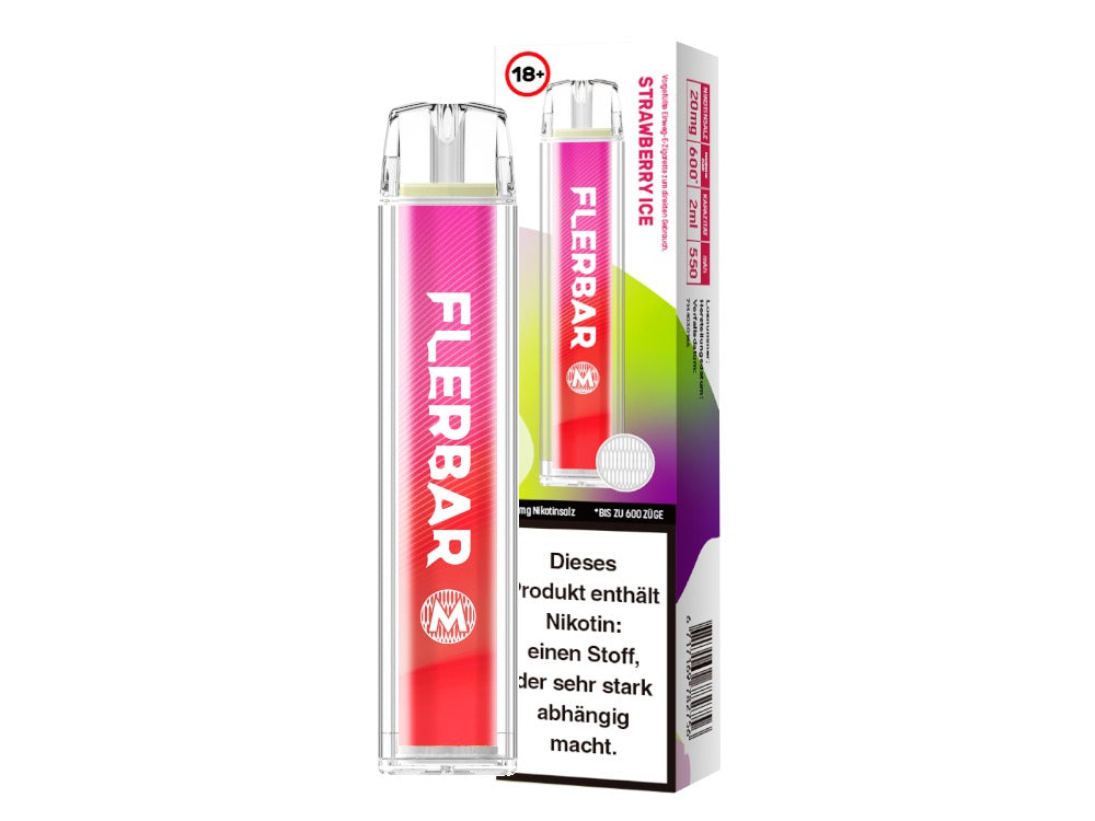 Flerbar - M Einweg E-Zigarette  - Alberry