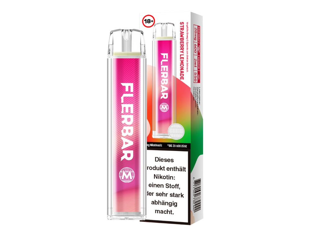 Flerbar - M Einweg E-Zigarette  - Alberry