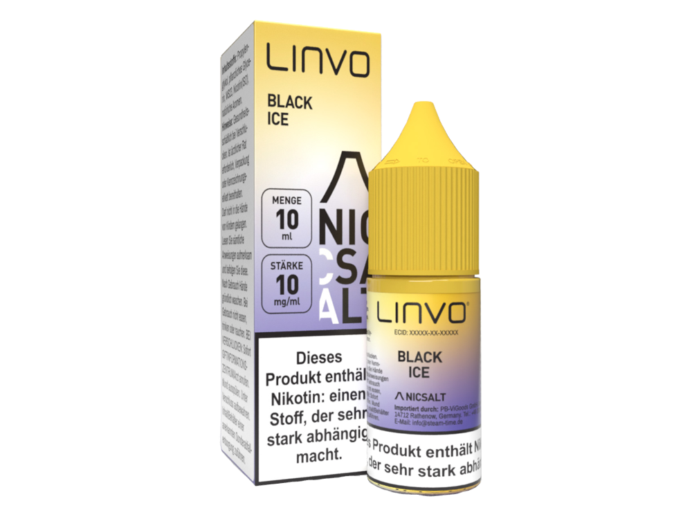 Linvo - Nikotinsalz Liquid - Black Ice