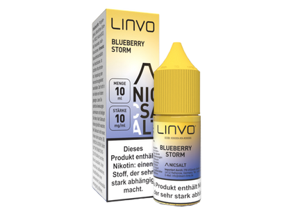 Linvo - Nikotinsalz Liquid - Blueberry Storm