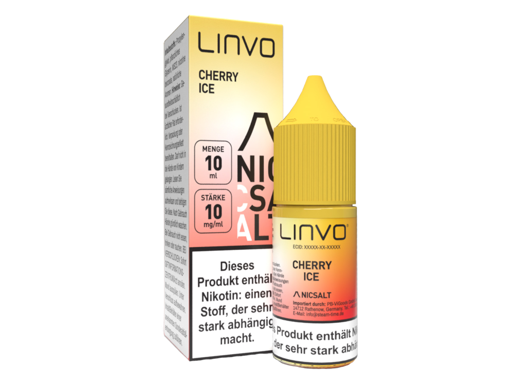 Linvo - Nikotinsalz Liquid - Cherry Ice
