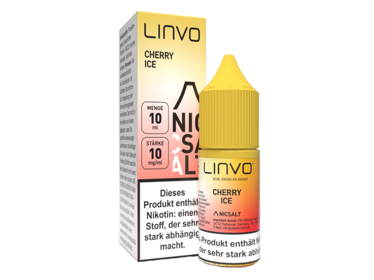 Linvo - Nikotinsalz Liquid - Cherry Ice