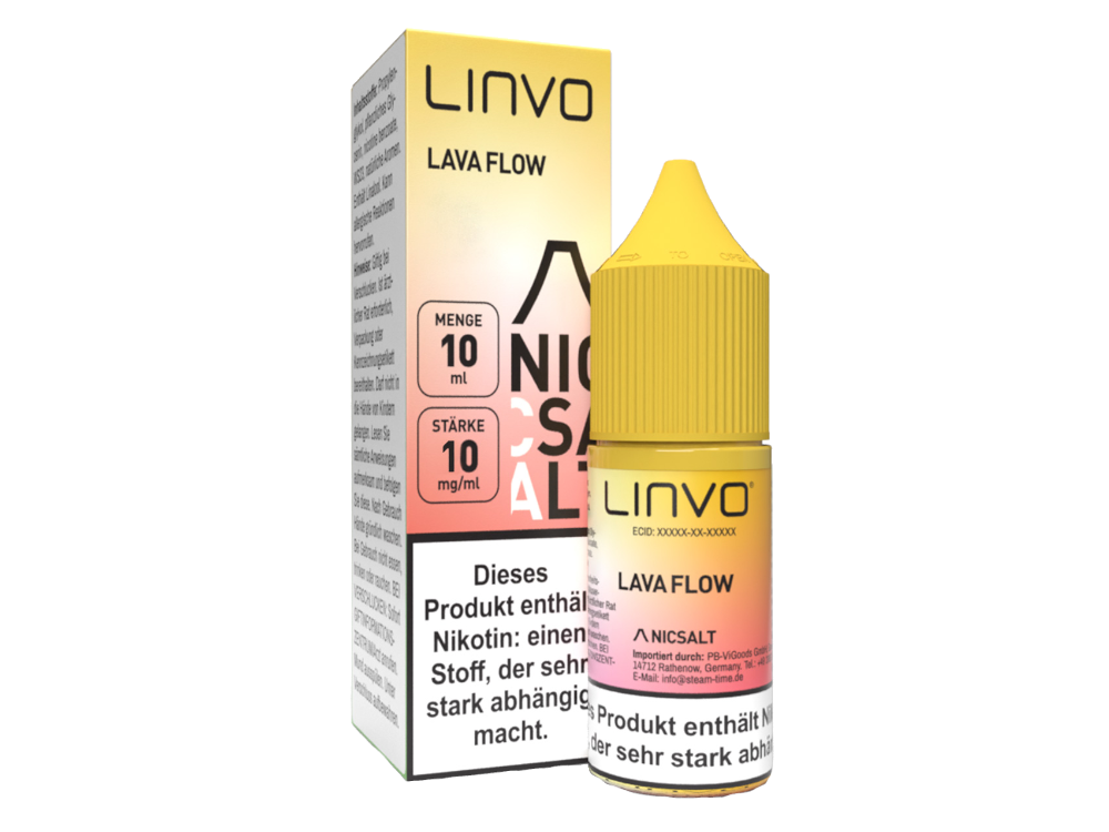 Linvo - Nikotinsalz Liquid - Lava Flow