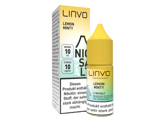Linvo - Nikotinsalz Liquid - Lemon Minty
