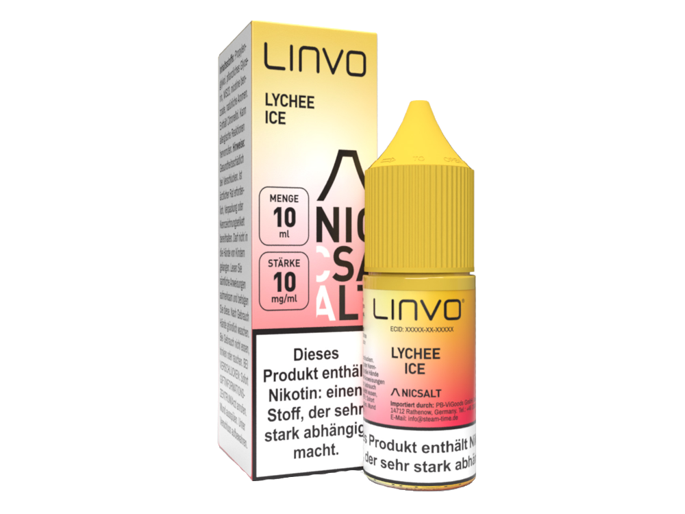 Linvo - Nikotinsalz Liquid - Lychee Ice