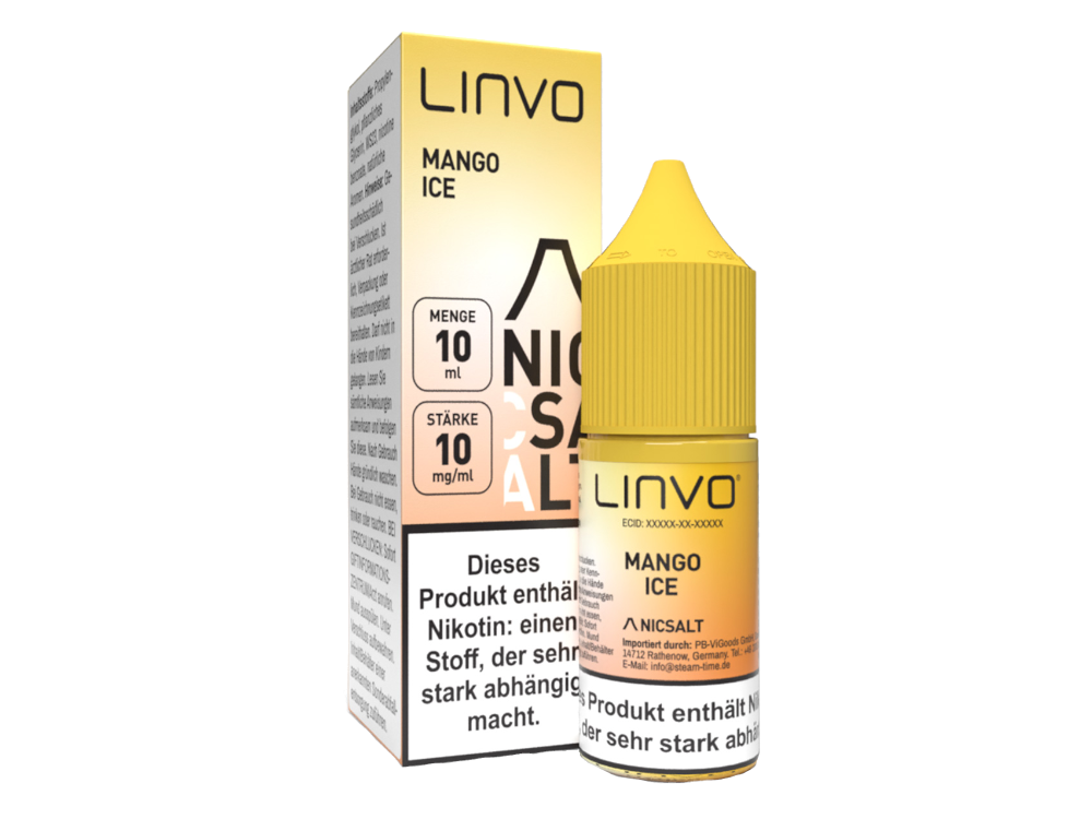 Linvo - Nikotinsalz Liquid - Mango Ice