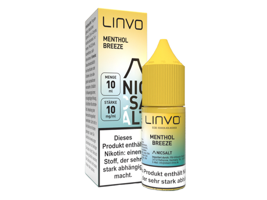 Linvo - Nikotinsalz Liquid - Menthol Breeze