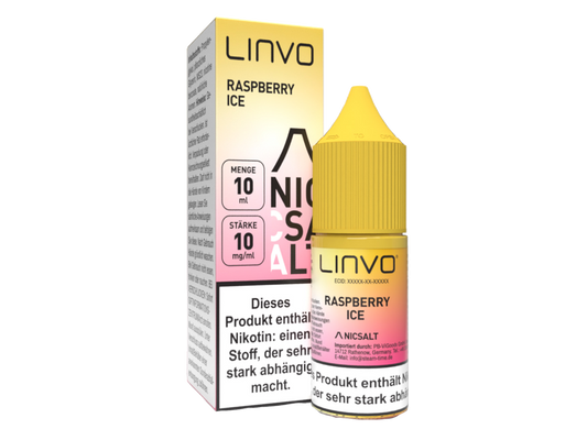 Linvo - Nikotinsalz Liquid - Raspberry Ice
