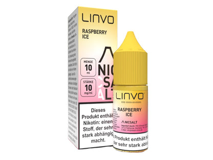 Linvo - Nikotinsalz Liquid - Raspberry Ice