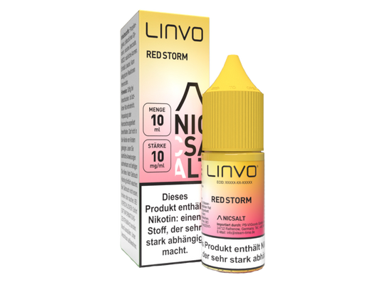 Linvo - Nikotinsalz Liquid - Red Storm