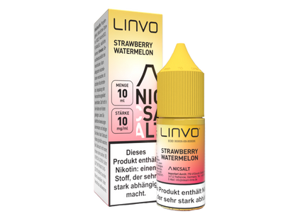 Linvo - Nikotinsalz Liquid - Strawberry Watermelon