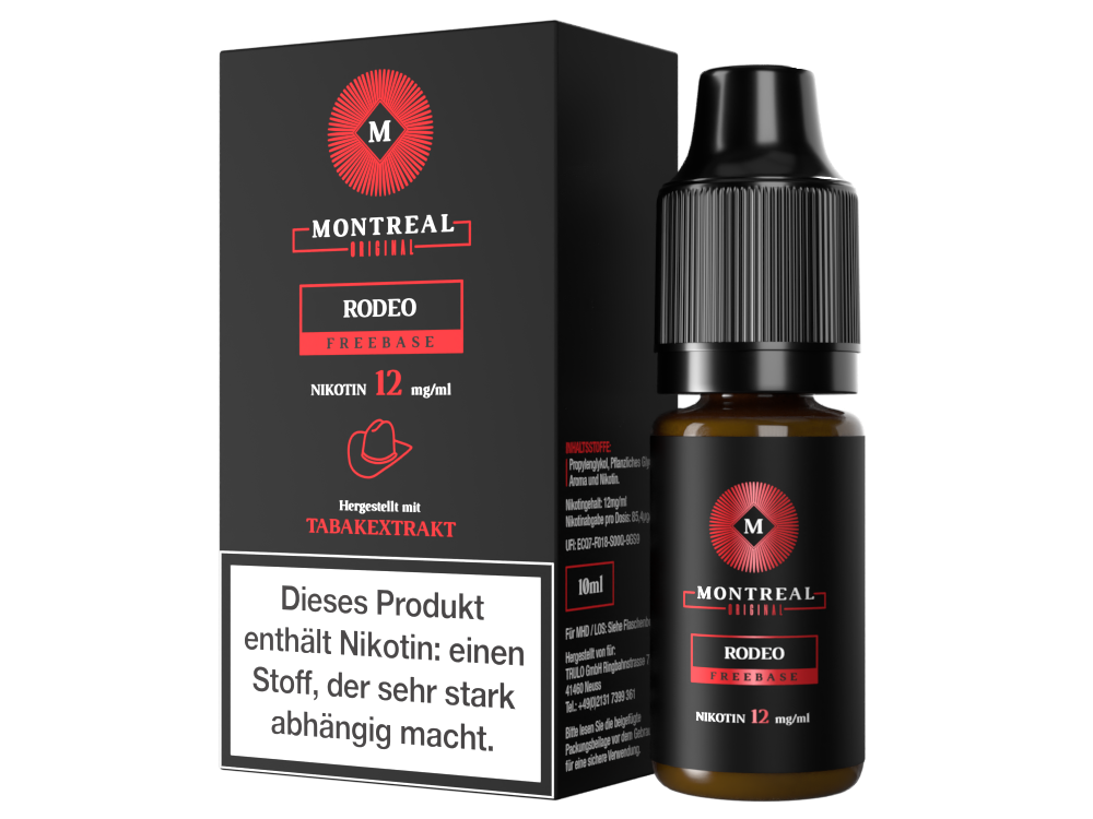 Montreal Original - E-Zigaretten Liquid - Rodeo