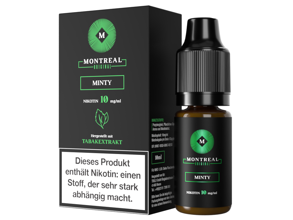 Montreal Original - Nikotinsalz Liquid - Minty