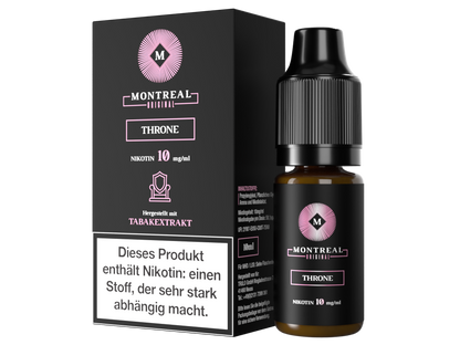 Montreal Original - Nikotinsalz Liquid - Throne