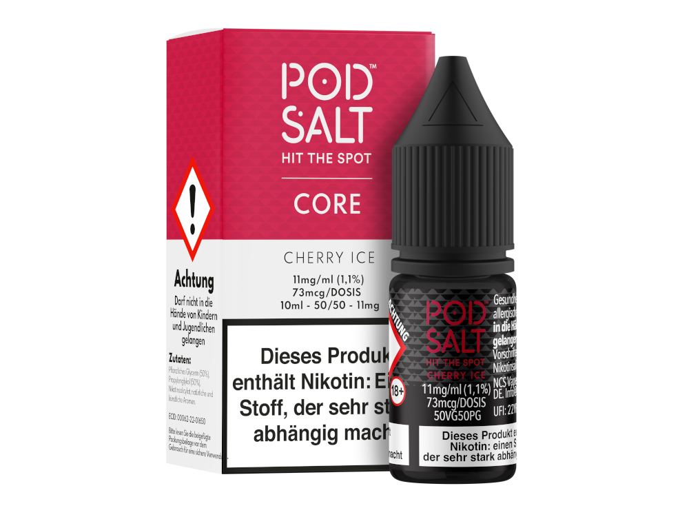 Pod Salt Core - Nikotinsalz Liquid - Cherry Ice