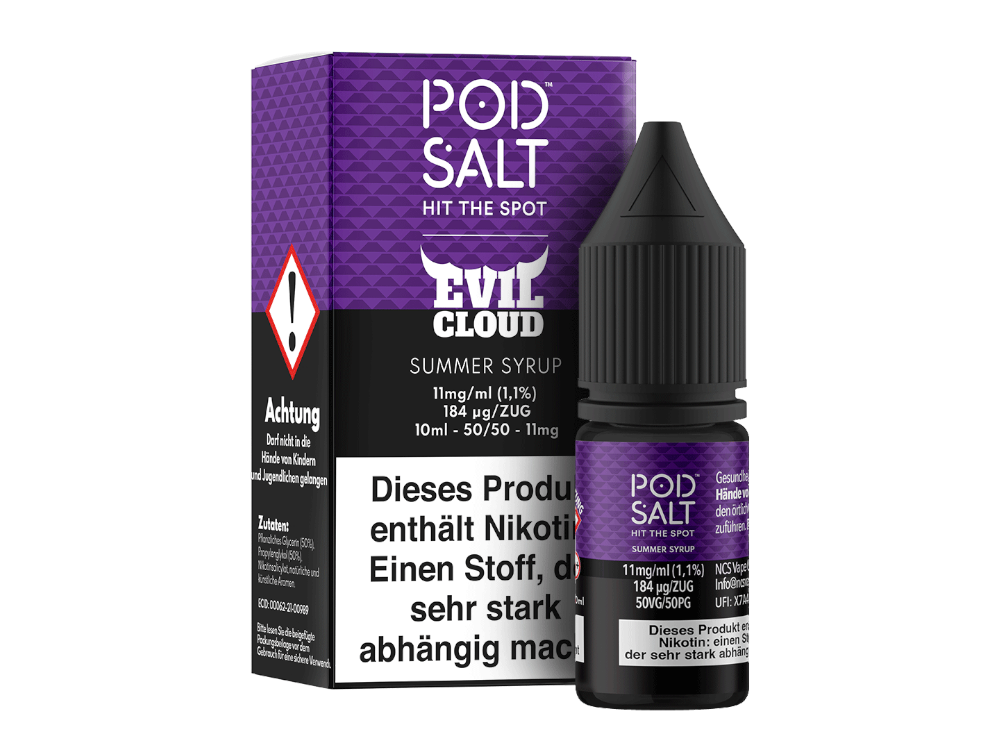 Pod Salt Fusion - Summer Syrup - Nikotinsalz Liquid