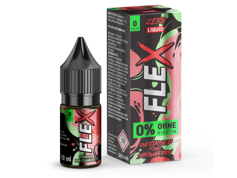 Revoltage - FLEX Nikotinsalz Liquid - Kiwi Strawberry