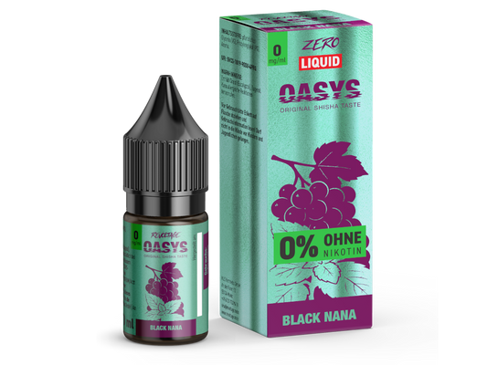 Revoltage - OASYS - Hybrid Nikotinsalz Liquid - Black Nana