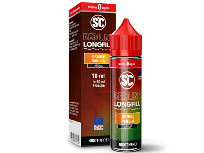 SC - Red Line Longfills 10 ml - Orange Vanilla