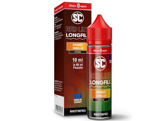 SC - Red Line Longfills 10 ml - Orange Vanilla
