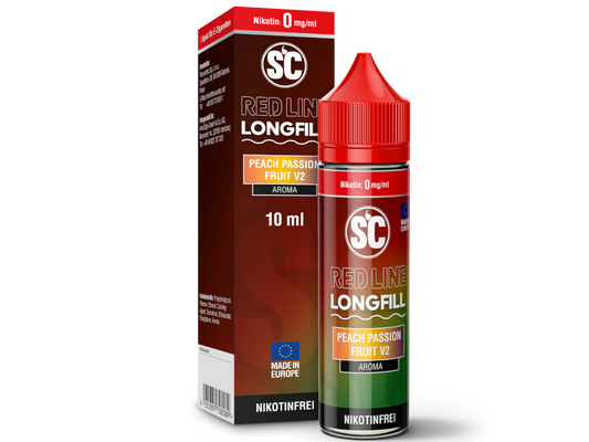 SC - Red Line Longfills 10 ml - Peach Passion Fruit V2