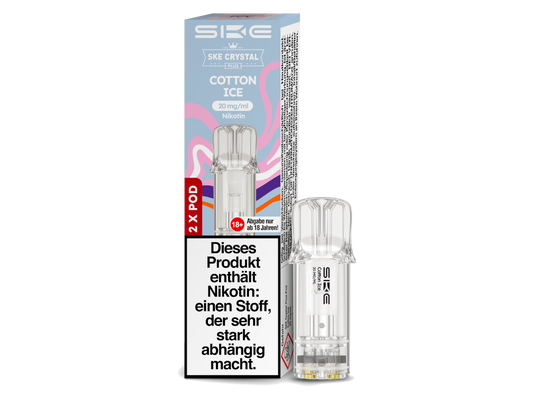 SKE - Crystal Plus Pod (2 Stück pro Packung) - Cotton Ice