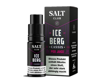 Salt Club - Flavorist Iceberg - Nikotinsalz Liquid - Cassis