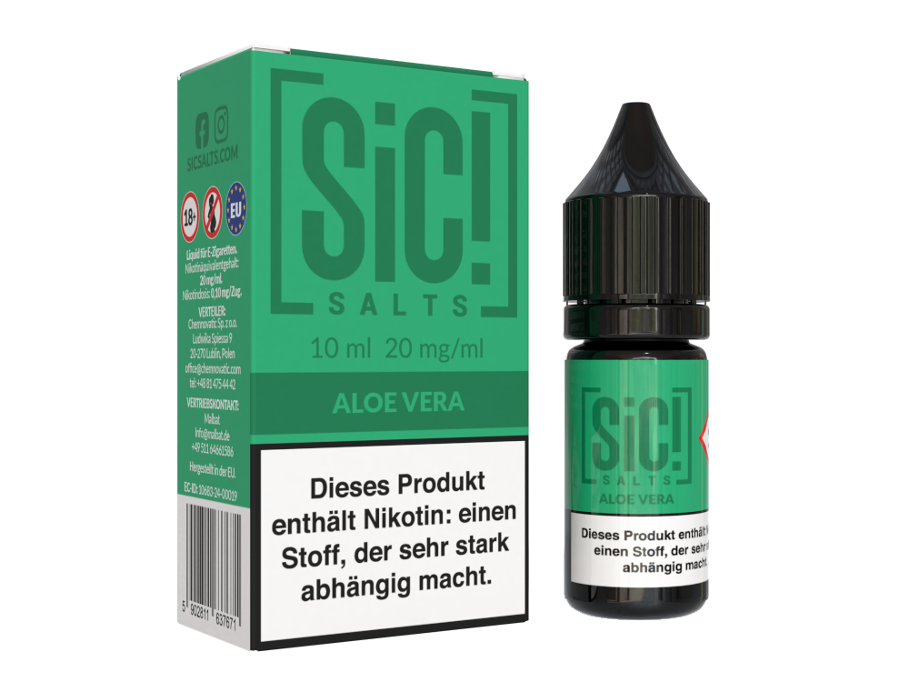 SiC! Salts - Nikotinsalz Liquid - Aloe Vera