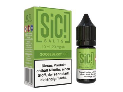 SiC! Salts - Nikotinsalz Liquid - Gooseberry Ice