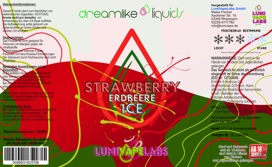 Dreamlike Liquids Strawberry Ice