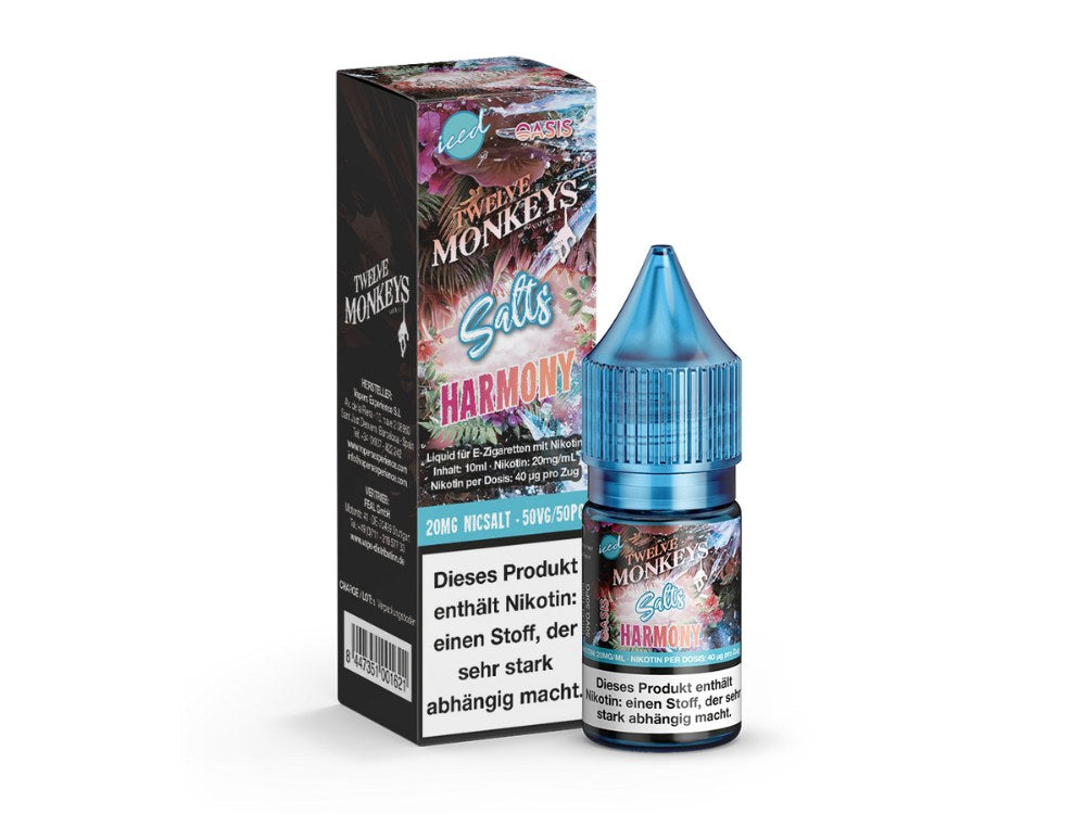 Twelve Monkeys - Iced - Nikotinsalz Liquid - Harmony